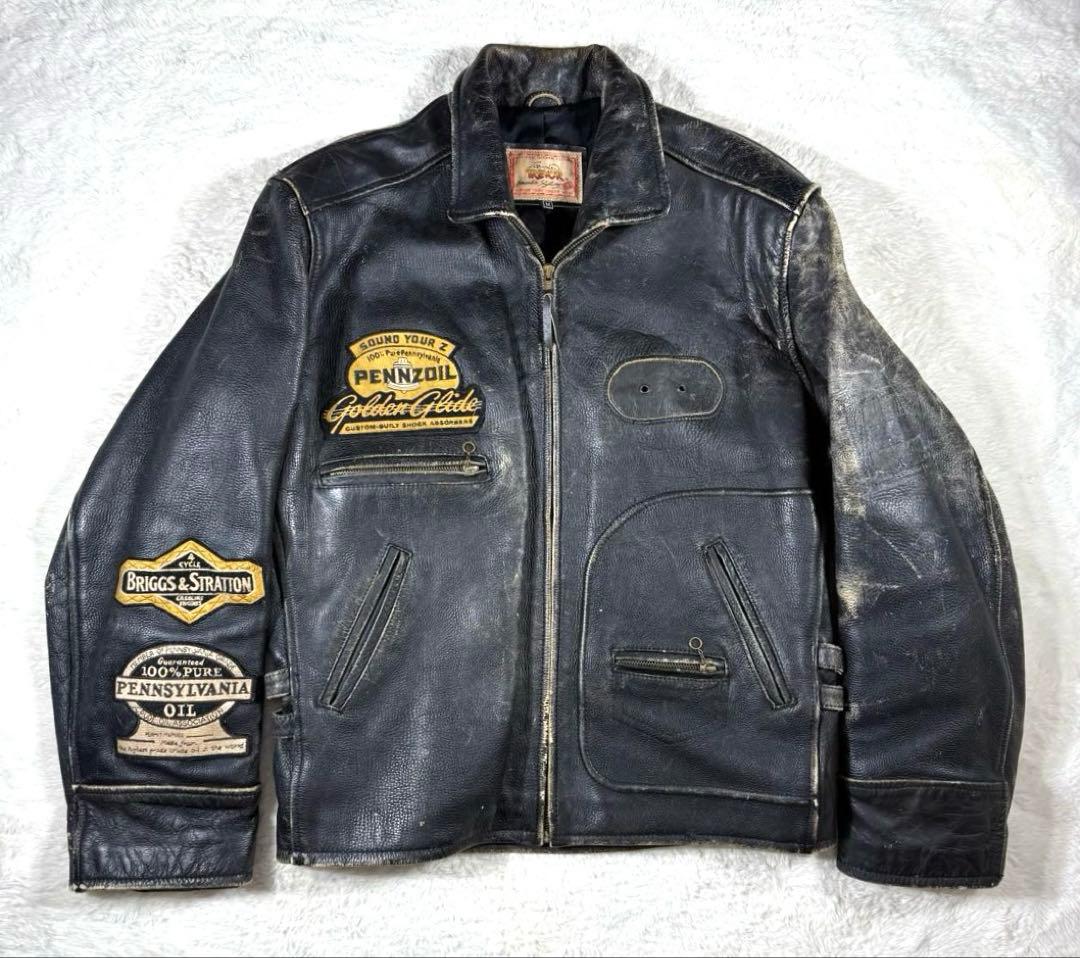 Lee Trevor ライダースジャケット ヴィンテージ 雰囲気系