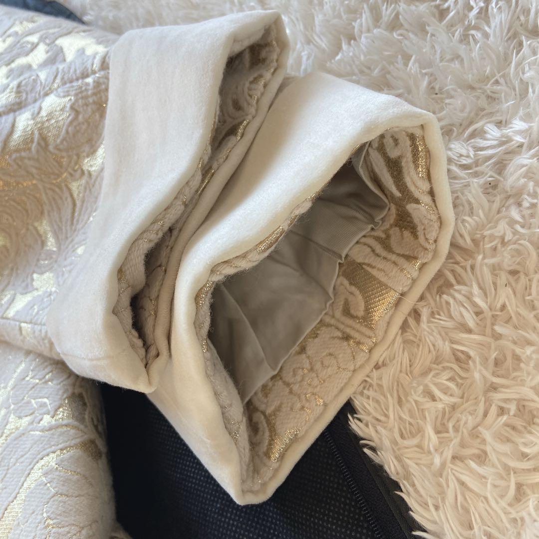 美品　ヴィヴィアンタム　ゴールド花柄コート　ジャガード　チャイナ　金　ロング　0