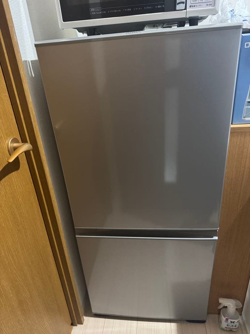 【動作確認済】AQUA 冷凍冷蔵庫AQR-16E(S)型 157L シルバー
