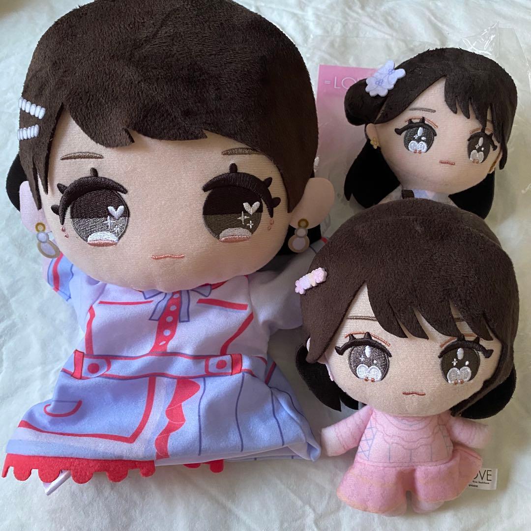 ＝LOVE イコラブ　佐々木舞香　マスコット　ぬいぐるみ　パペット
