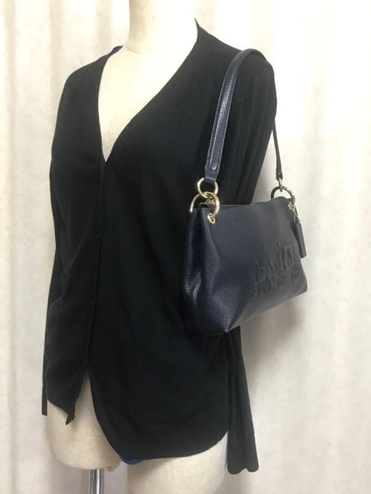 ブランドCOACH(コーチ) ショルダーバッグ ネイビー