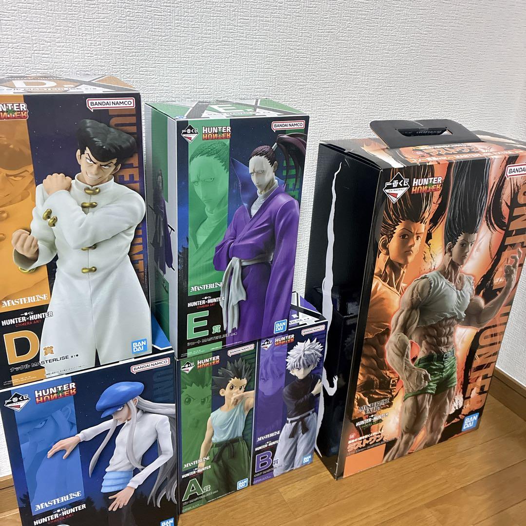 一番くじ　ハンターハンター　キメラアント編　フィギュア　6点セット