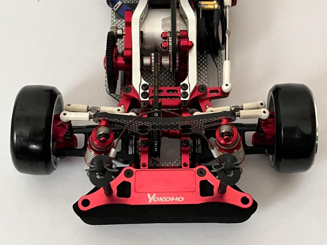 ヨコモ 1/10 ドリパケ DRB SSG レッド 一部メカ付 受信機無 完成品