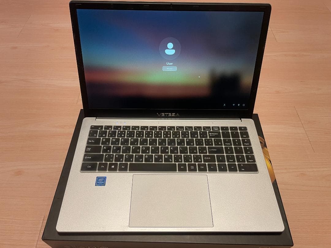 VETESA ノートパソコン 8GB SSD256GB 箱・取扱説明書付