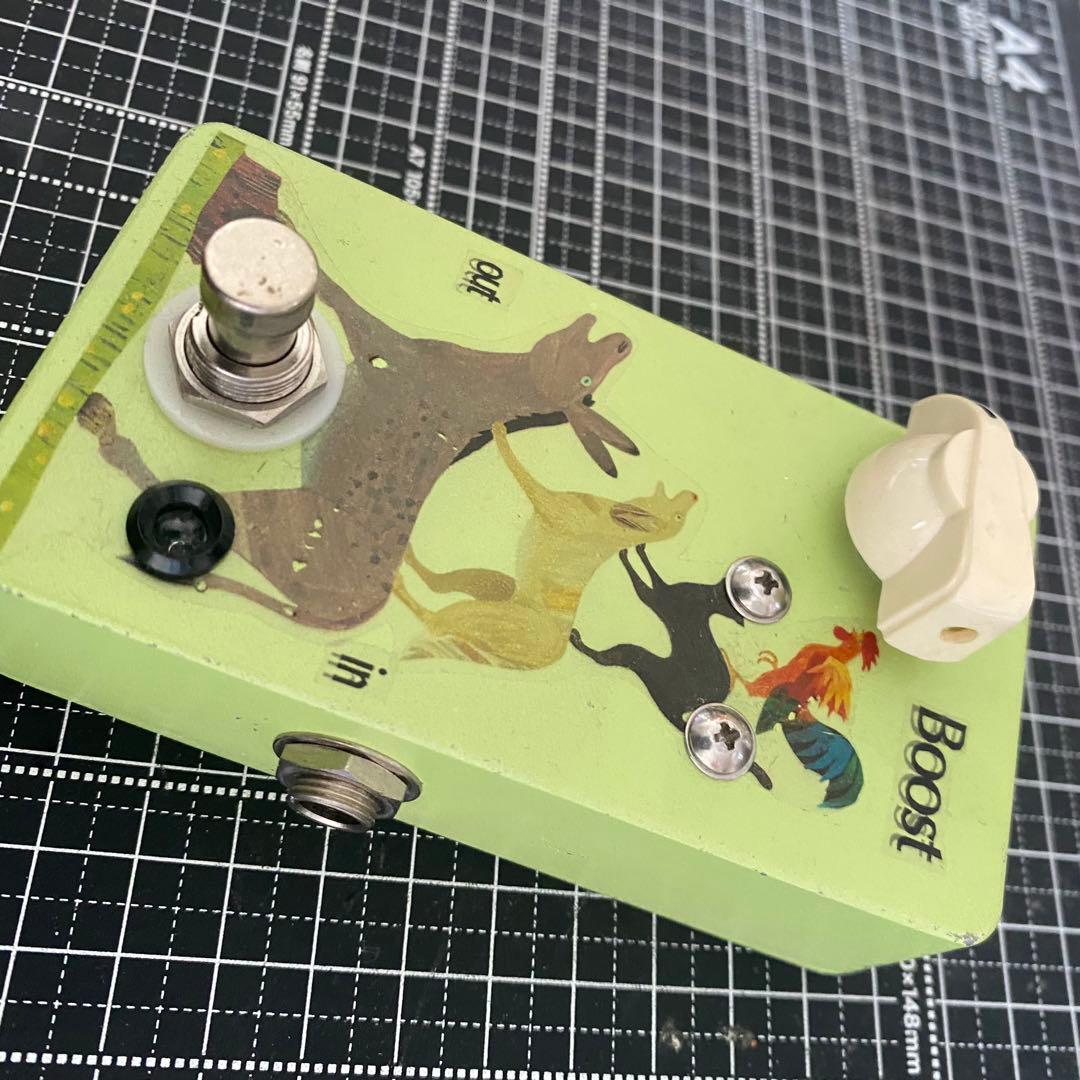 エレキギター用 コンパクトオーバードライブ個人ビルダー制作自作エフェクター