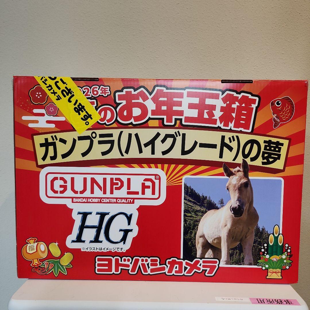 ☆2026ヨドバシカメラ お年玉箱 ガンプラHGの夢 ニッパーのみ欠品☆