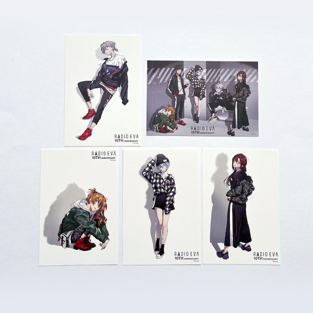 エヴァンゲリオン ポストカード41枚&ポストカード収納ファイル