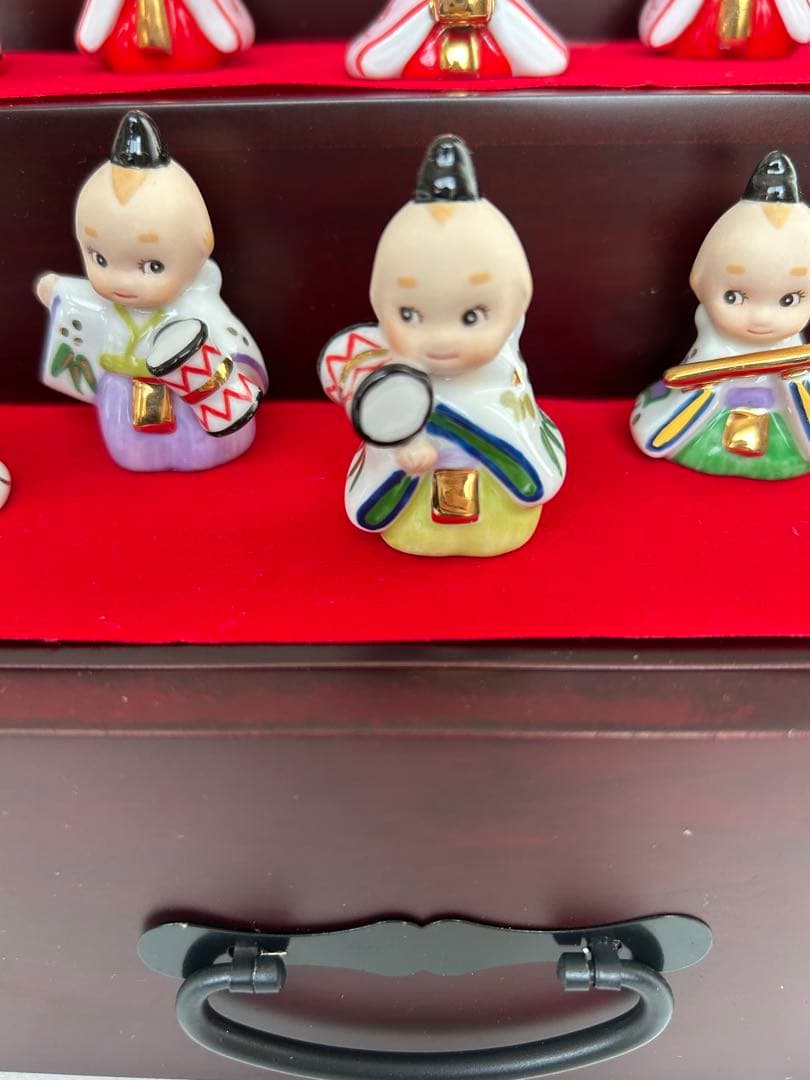 キューピー　お雛様3段かざり ローズオニール　加藤工芸