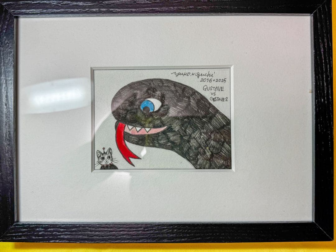 GUSTAVE vs GUSTAVE 2 手描きイラスト