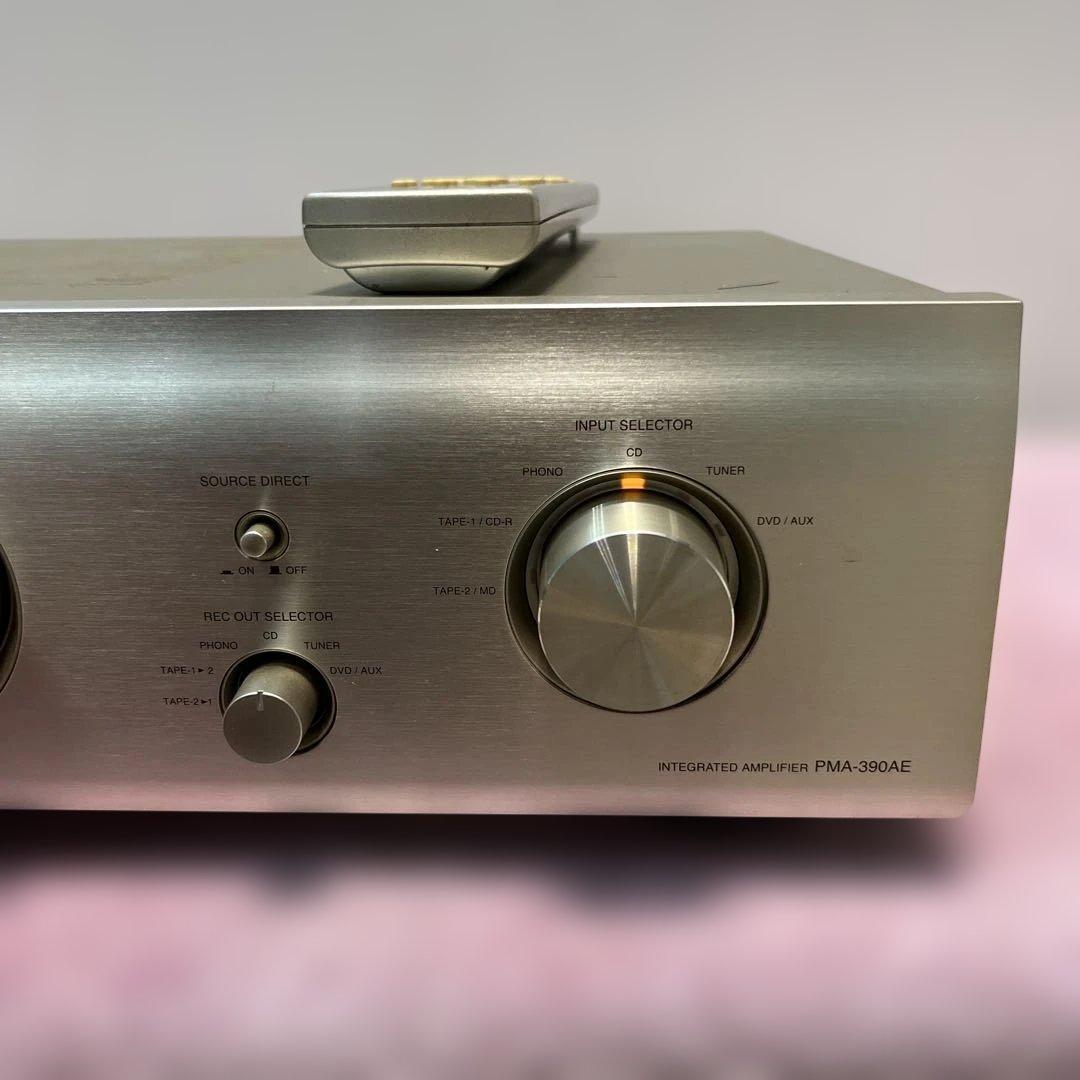 DENON オーディオプリメインアンプ PMA-390AE リモコン付き