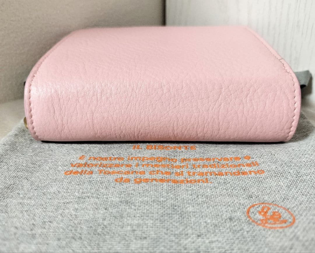 だだみIL BISONTE 新品イルビゾンテ 二つ折り財布 コンパクト財布