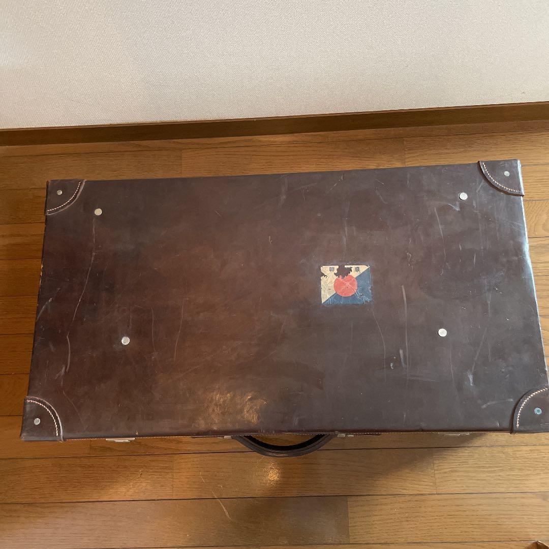 インテリア　オブジェ　鞄　アンティーク　昭和レトロ　ビンテージ品　トランクケース