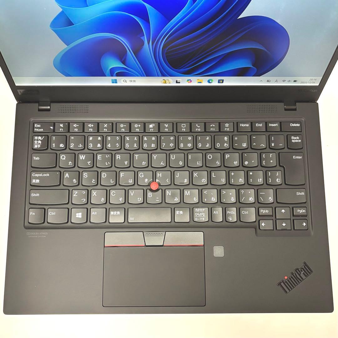 lenovo X1 Carbon gen8 i7 10世代 16GB 256GB