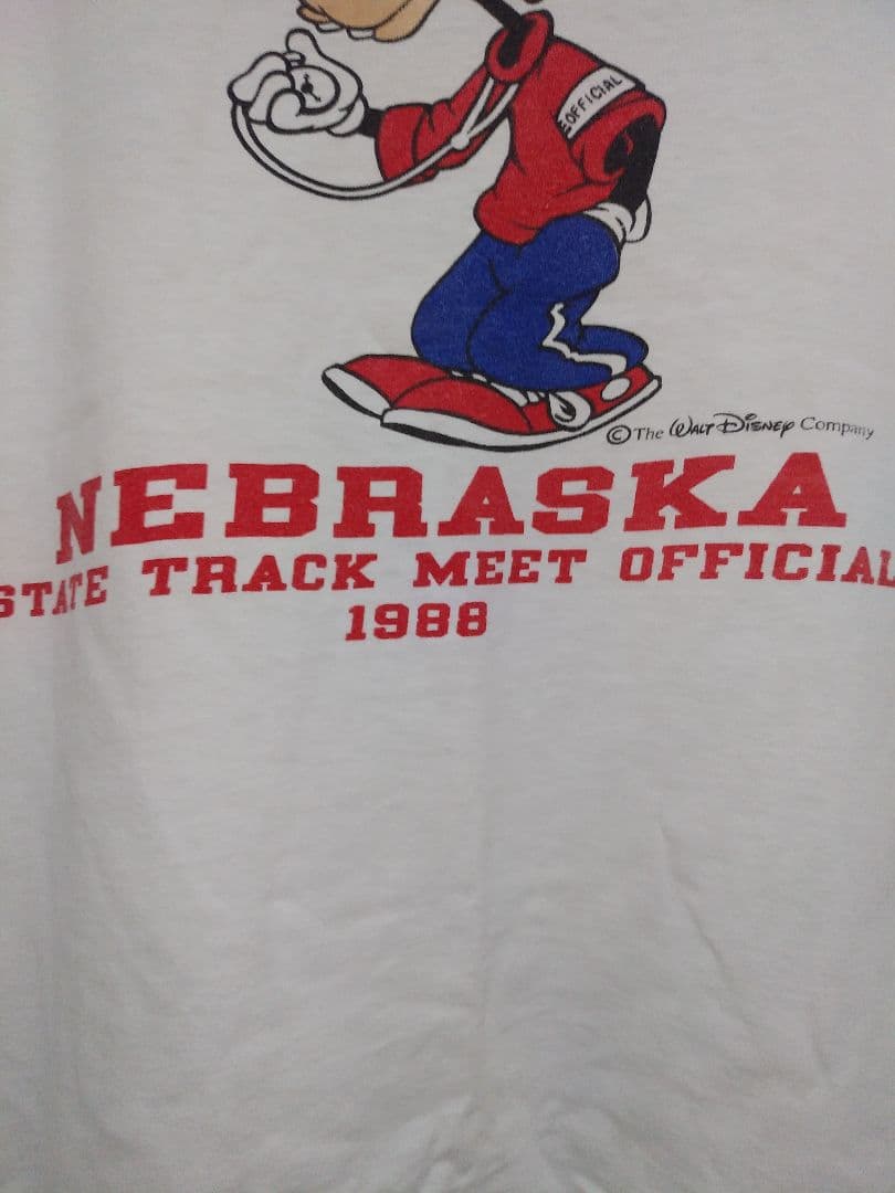 チャンピオンボディー　グーフィープリントティーシャツ