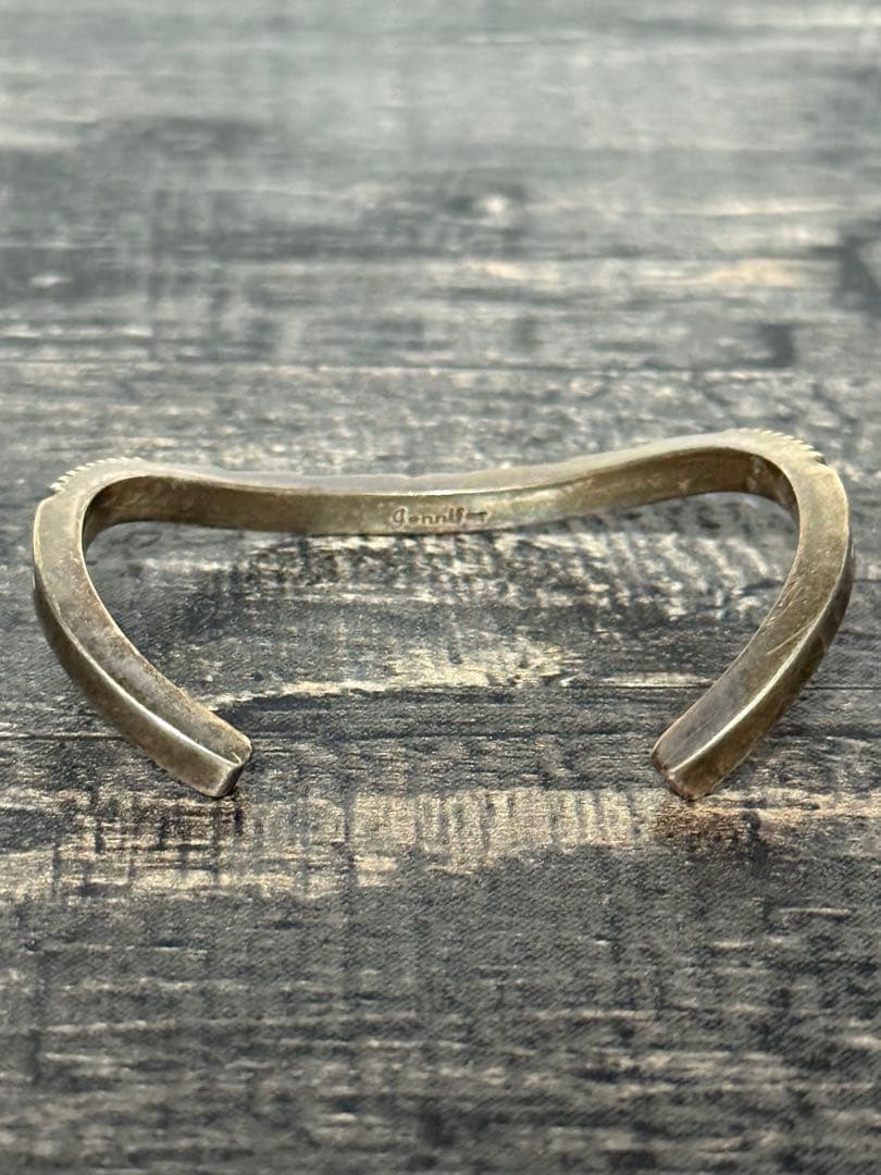 【希少】ジェニファーカーティス　スクエア ウェイブバングル