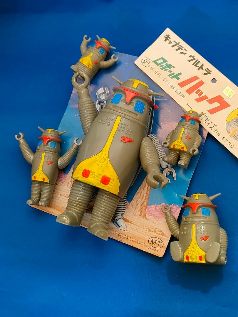 ロボットハック ソフビ フルセット モダントーイ 彩色済 キャプテンウルトラ