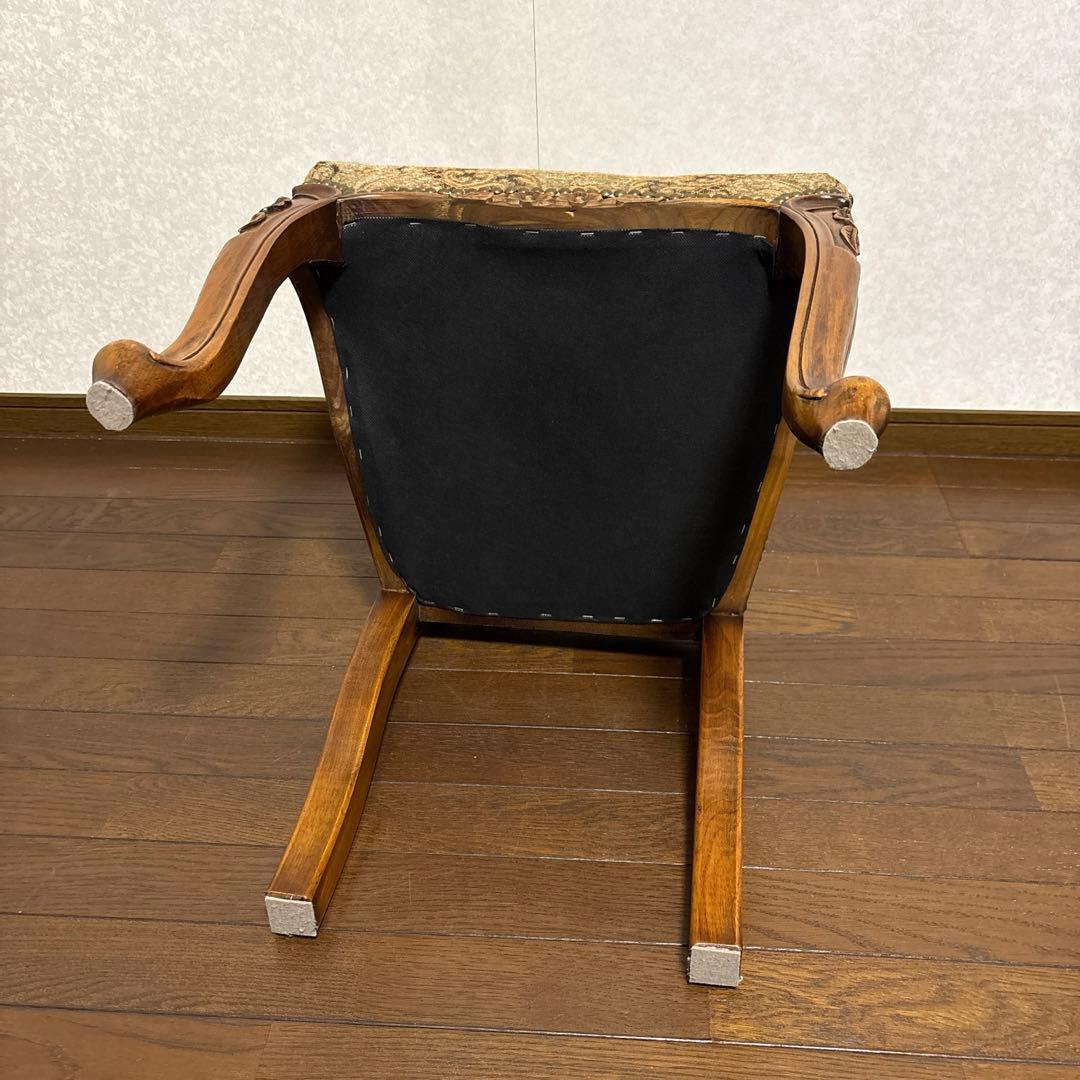 【美品】希少 アンティーク 猫脚 スツール