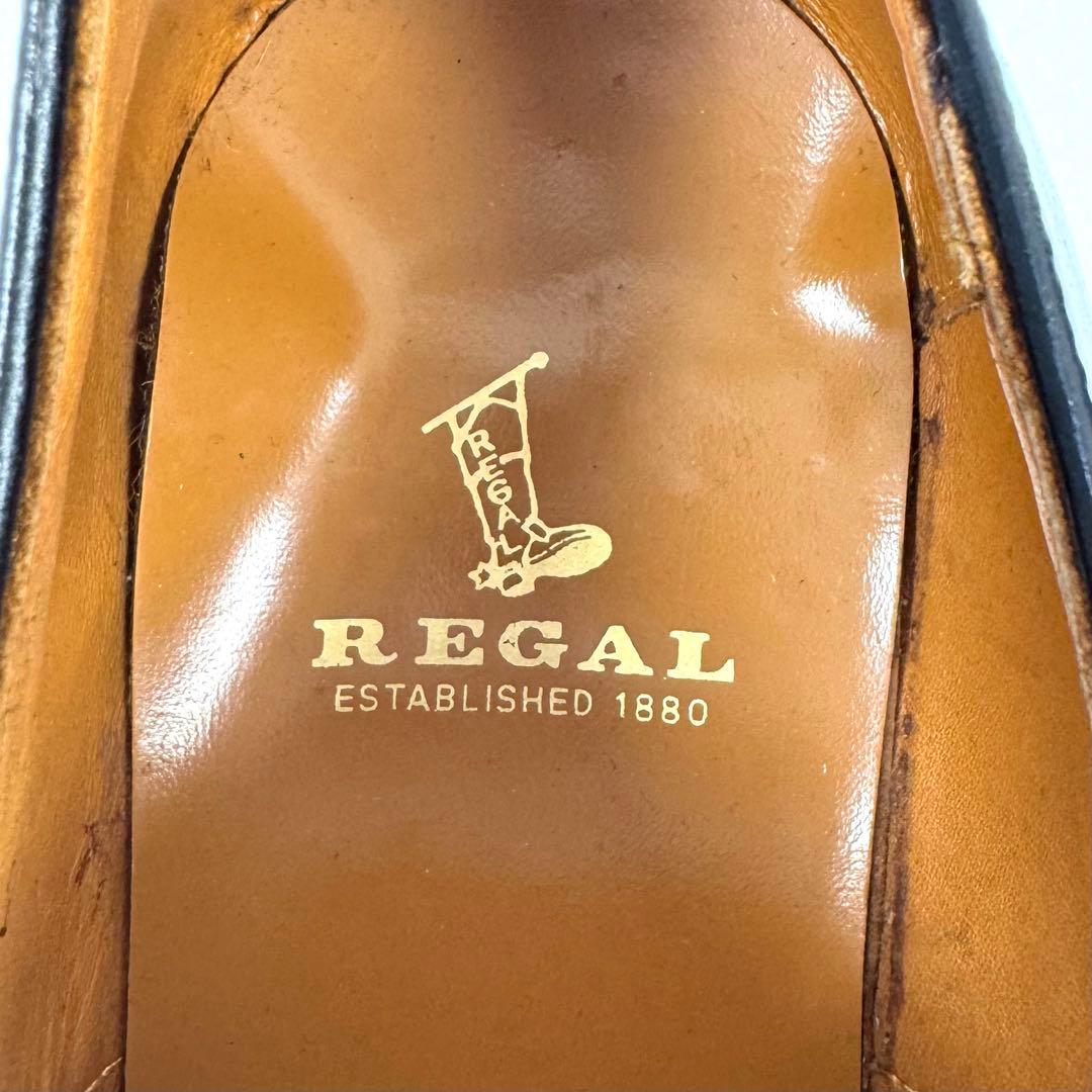 【REGAL】 リーガル （26cm） プレーントゥ 2504 ブラウン 美品