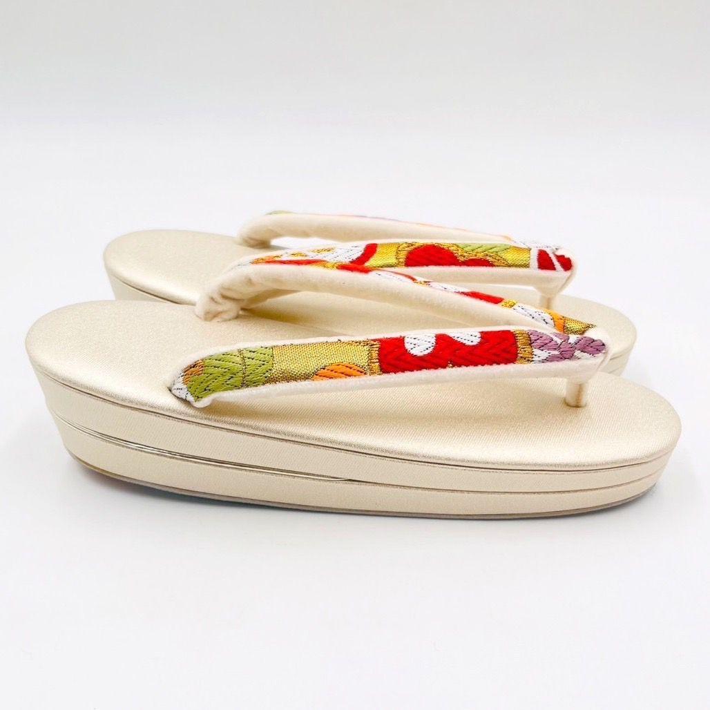 最高級西陣帯バッグと草履セット