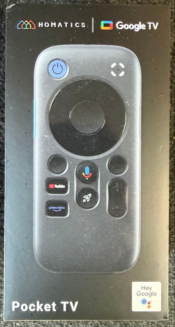 Google TVリモコン 音声操作機能付き