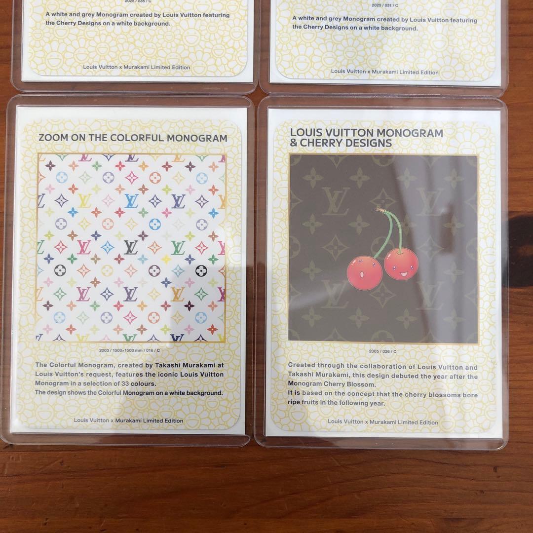 ルイヴィトン　村上隆　トレーディングカード4枚⑪