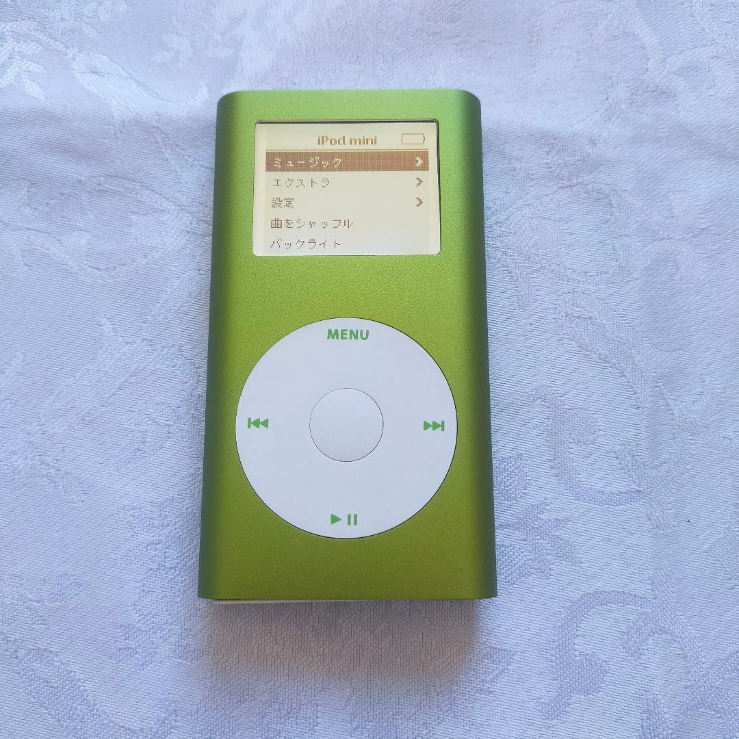 【美品】【大容量化】iPod mini 第2世代 グリーン 128GB