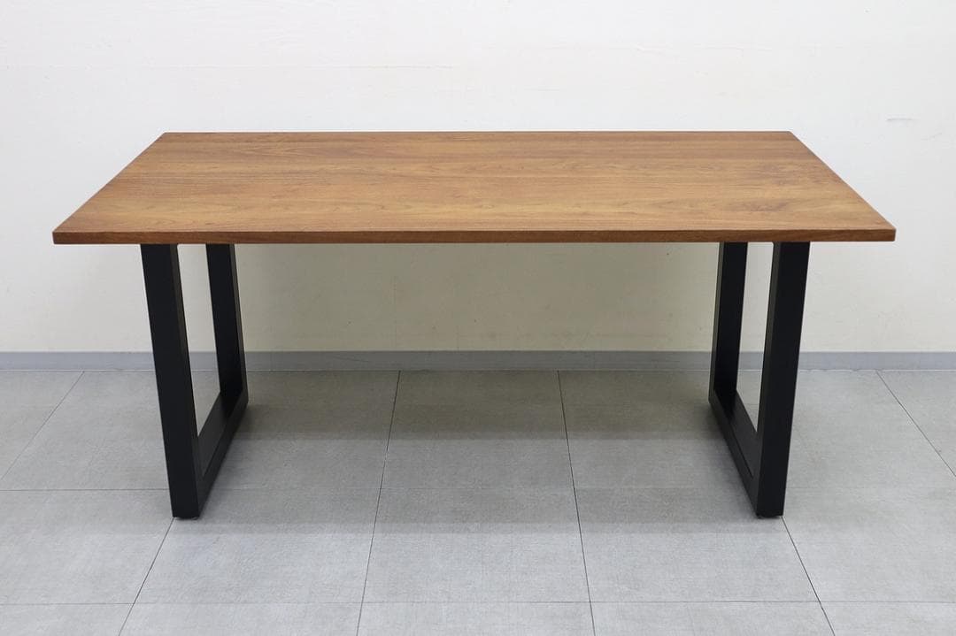 美品 マスターウォール ワイルドウッド ダイニングテーブル ウォールナット無垢材