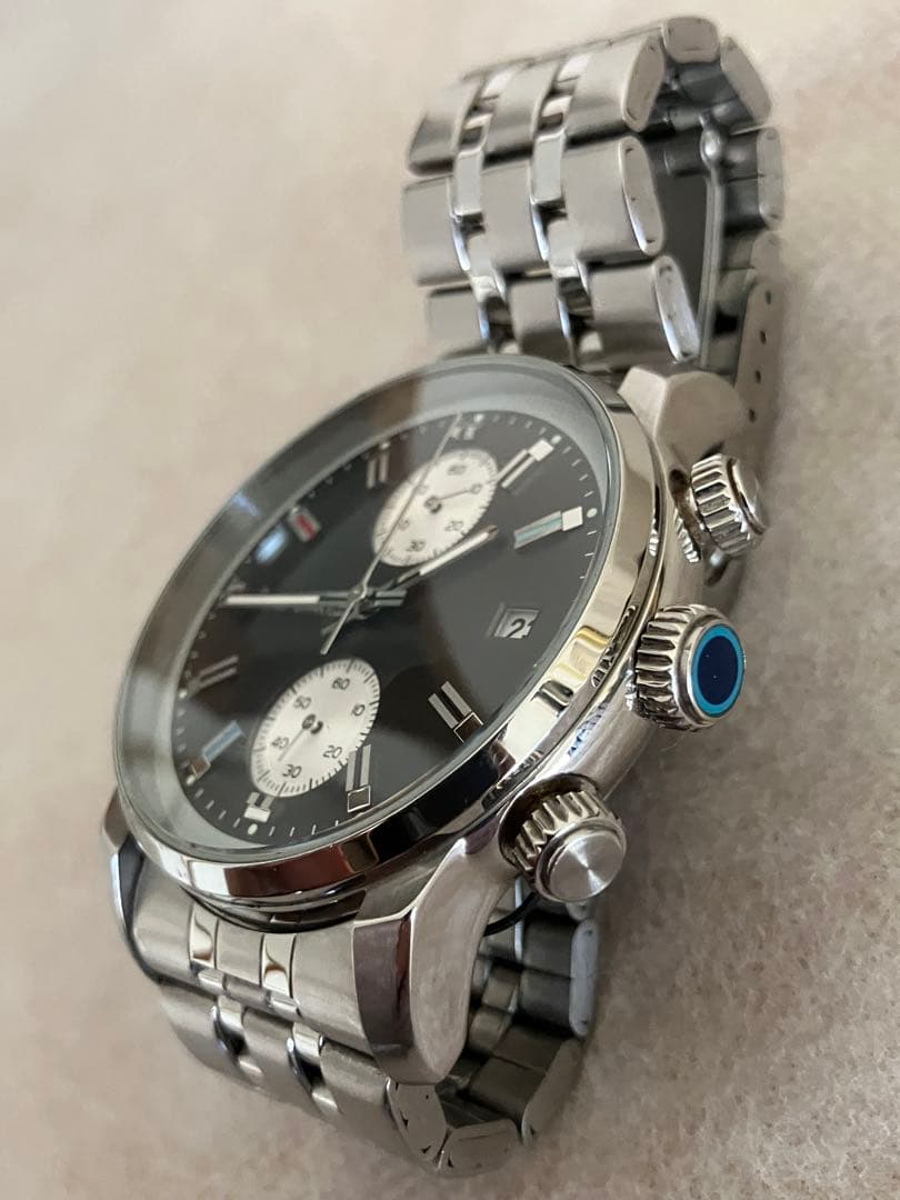 値下げ 稼働★Paul Smith クロノグラフ メンズ ＱＺ腕時計 電池新品