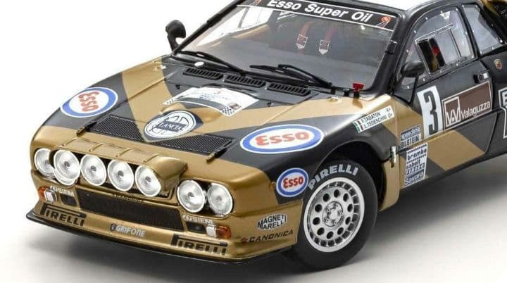 京商オリジナル 1/18 ランチア ラリー 037 1985 タルガ・フローリオ