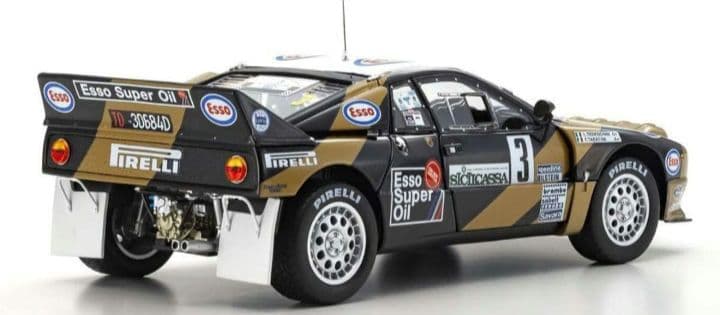 京商オリジナル 1/18 ランチア ラリー 037 1985 タルガ・フローリオ