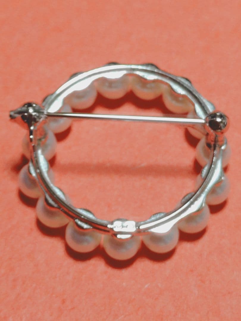 MIKIMOTO 真珠ブローチ