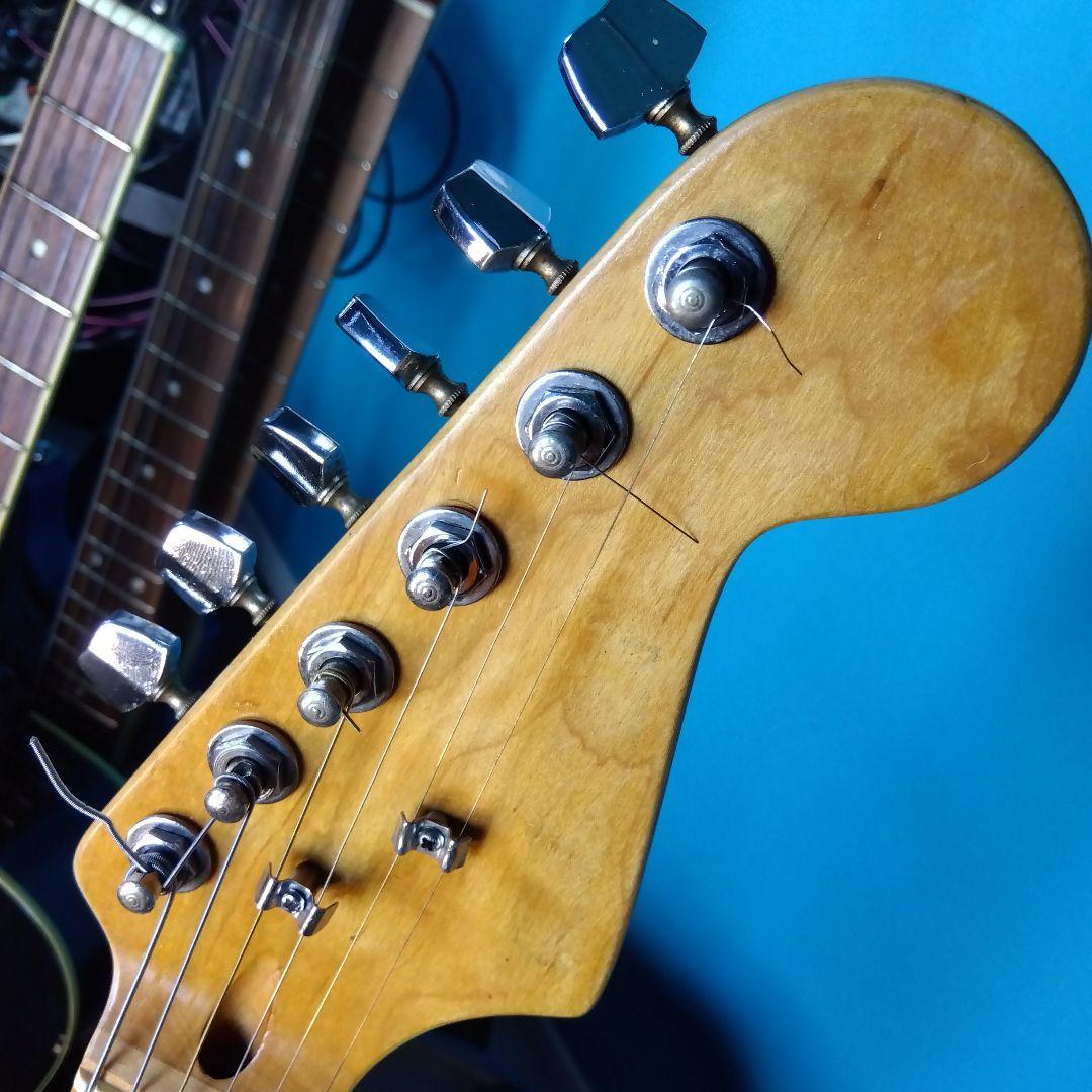 ブラック ストラトキャスタータイプ ジャンク値下げ！