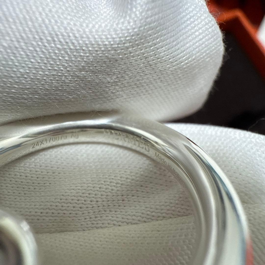 2*9様 新品未使用！HERMES　シェーヌダンクル　クロワゼットリング53