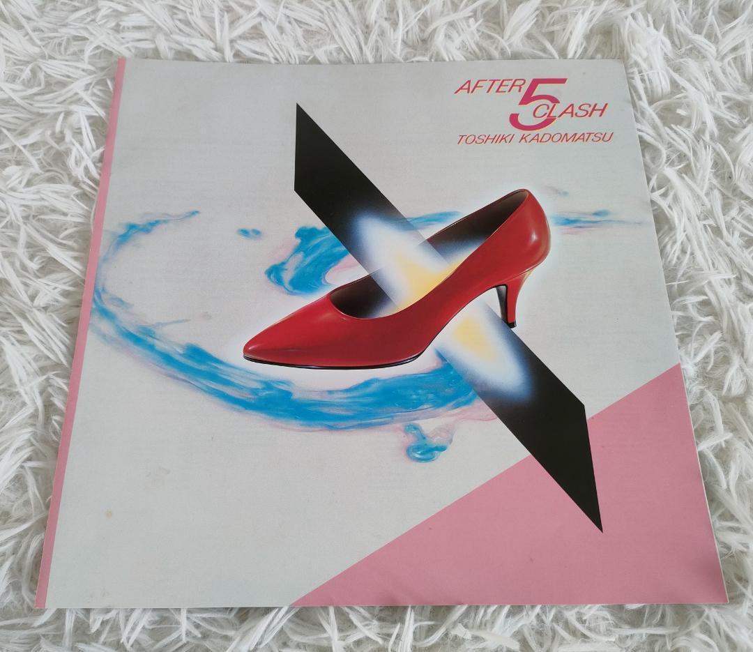 角松敏生 AFTER 5 CLASH　LPレコード