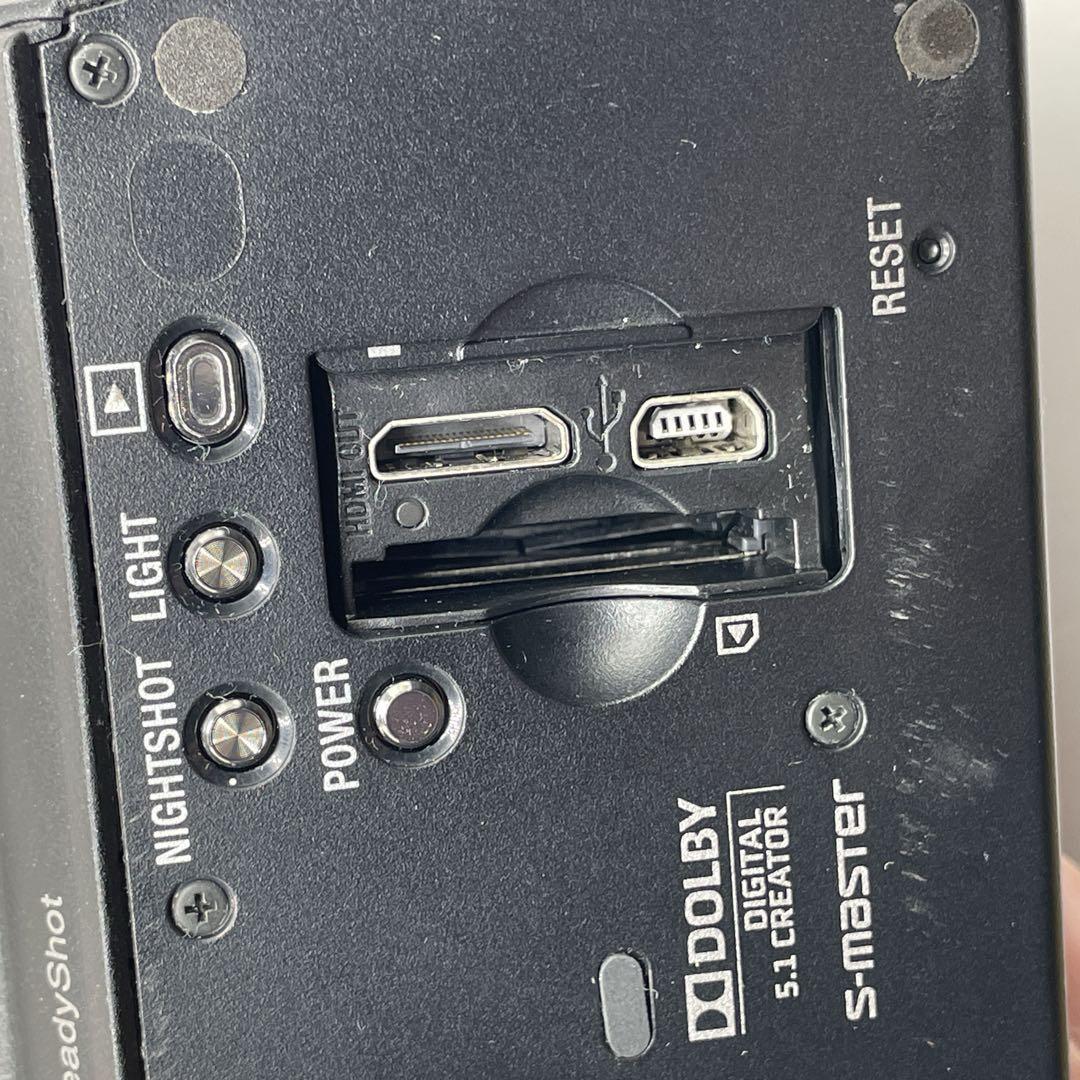 ジャンク品　SONY HDR-CX720V 通電　バッテリー付き