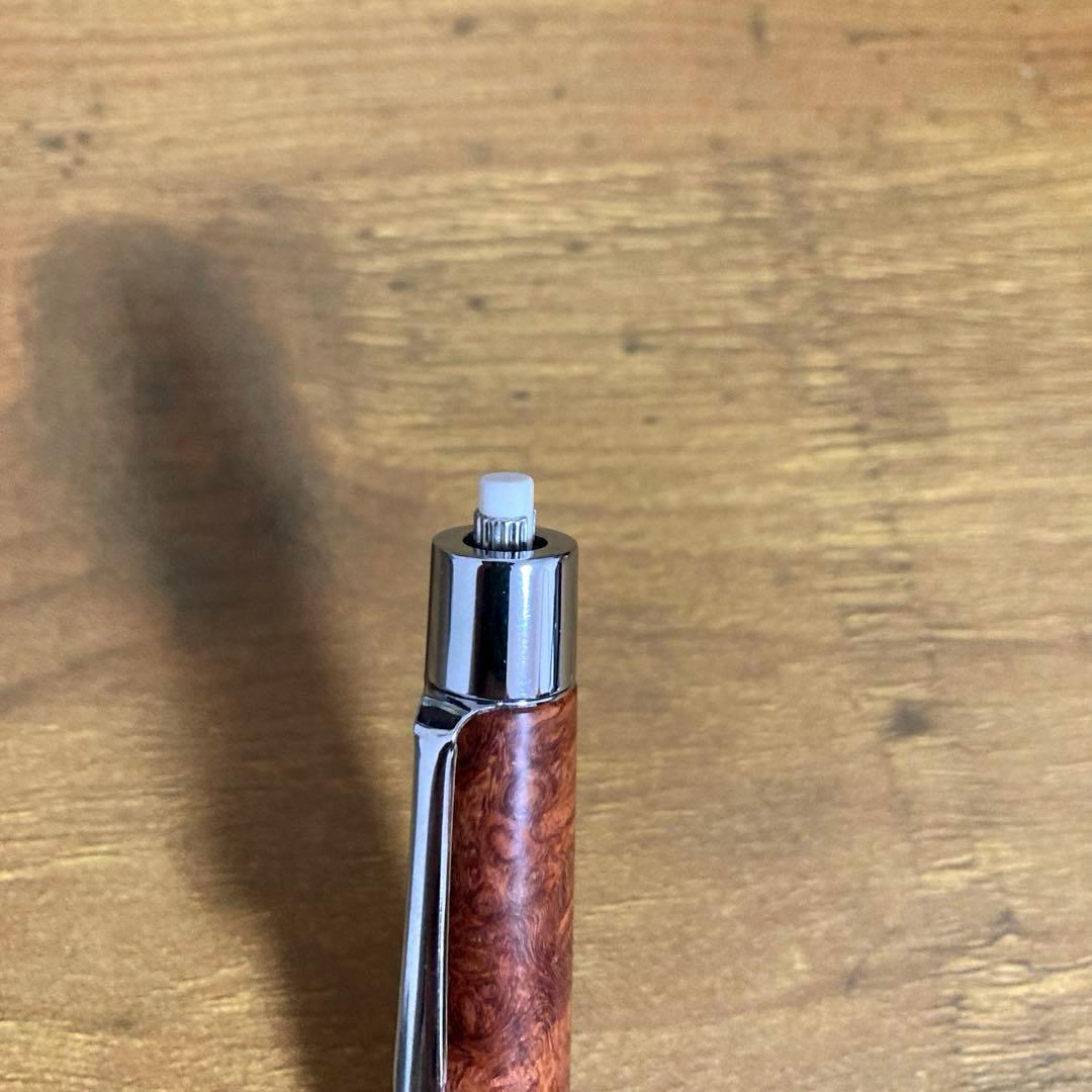 クラフトエー　クラフトA　本花梨瘤極上　mp202　製図用シャーペン　杢軸　木軸