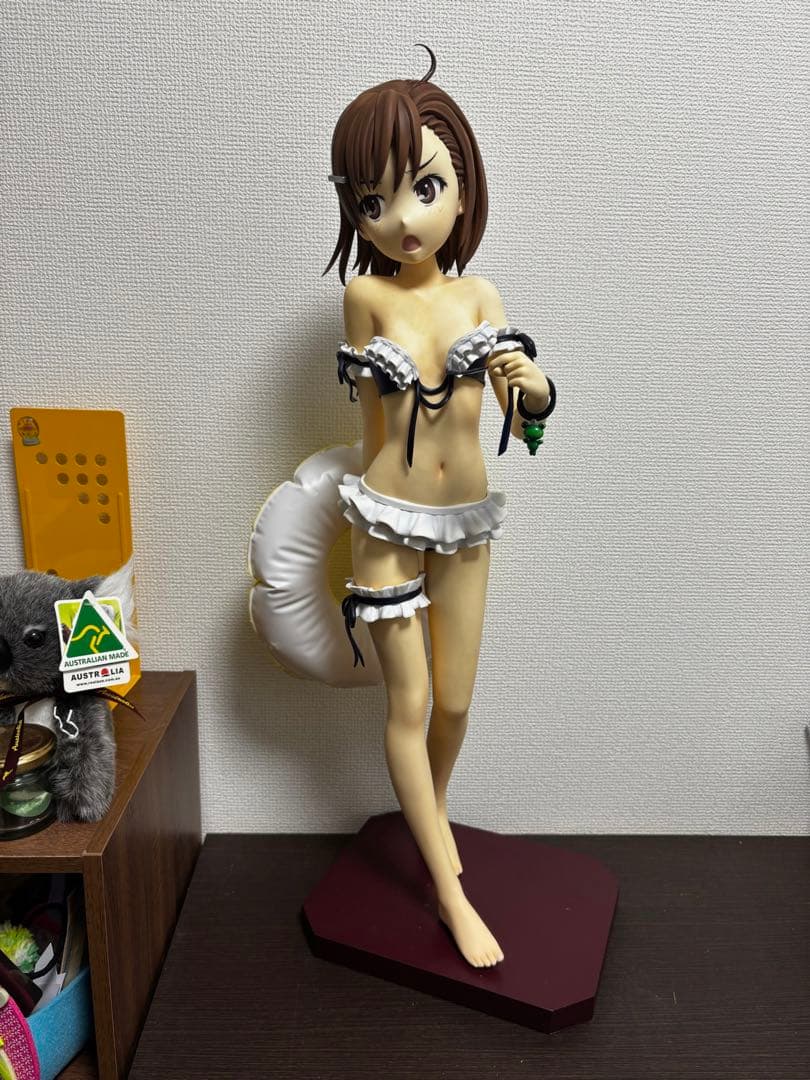 とある科学の超電磁砲S 御坂美琴水着フィギュア 1/2.5 やわらかバスト版