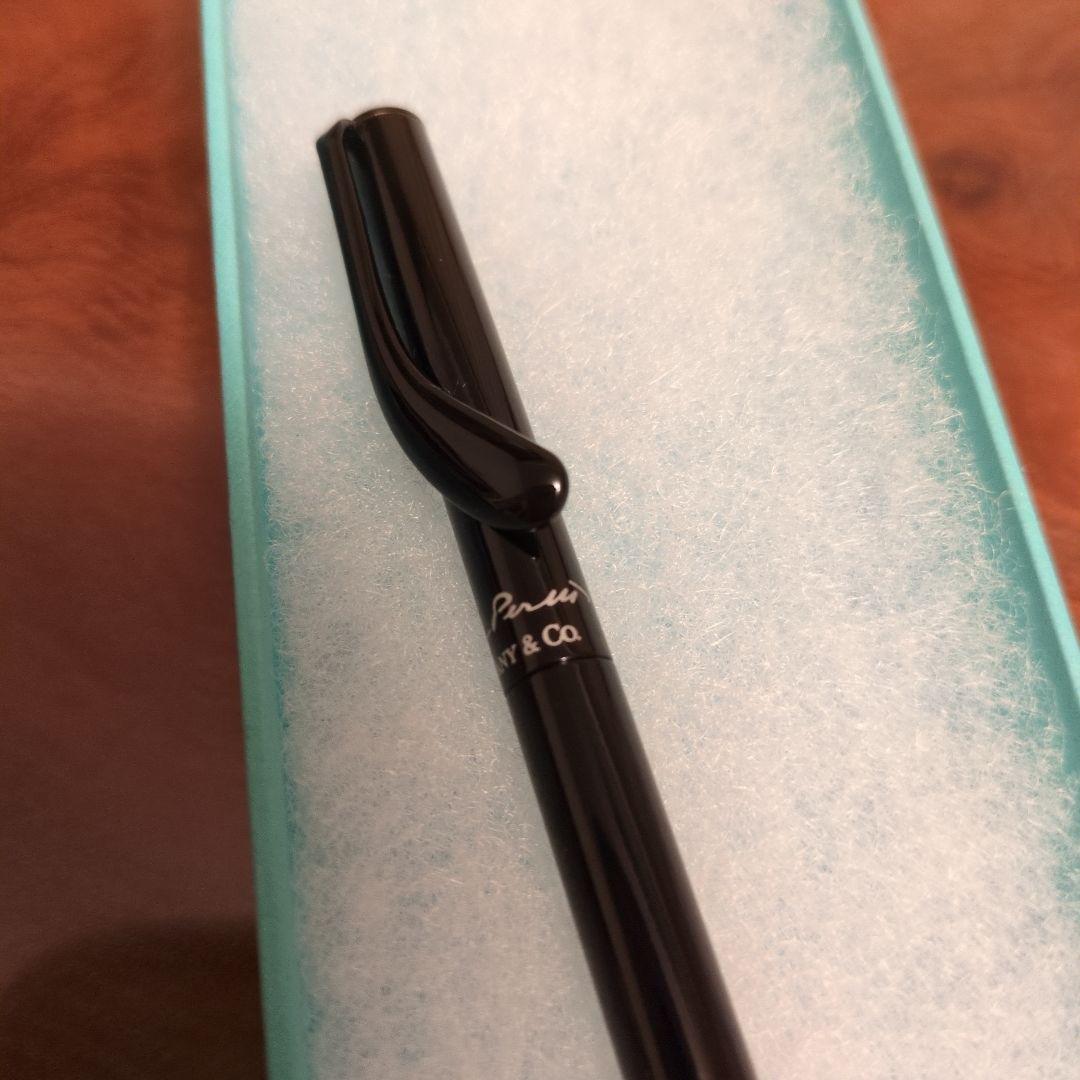 Tiffany & Co. 黒ボールペン 専用ケース付き