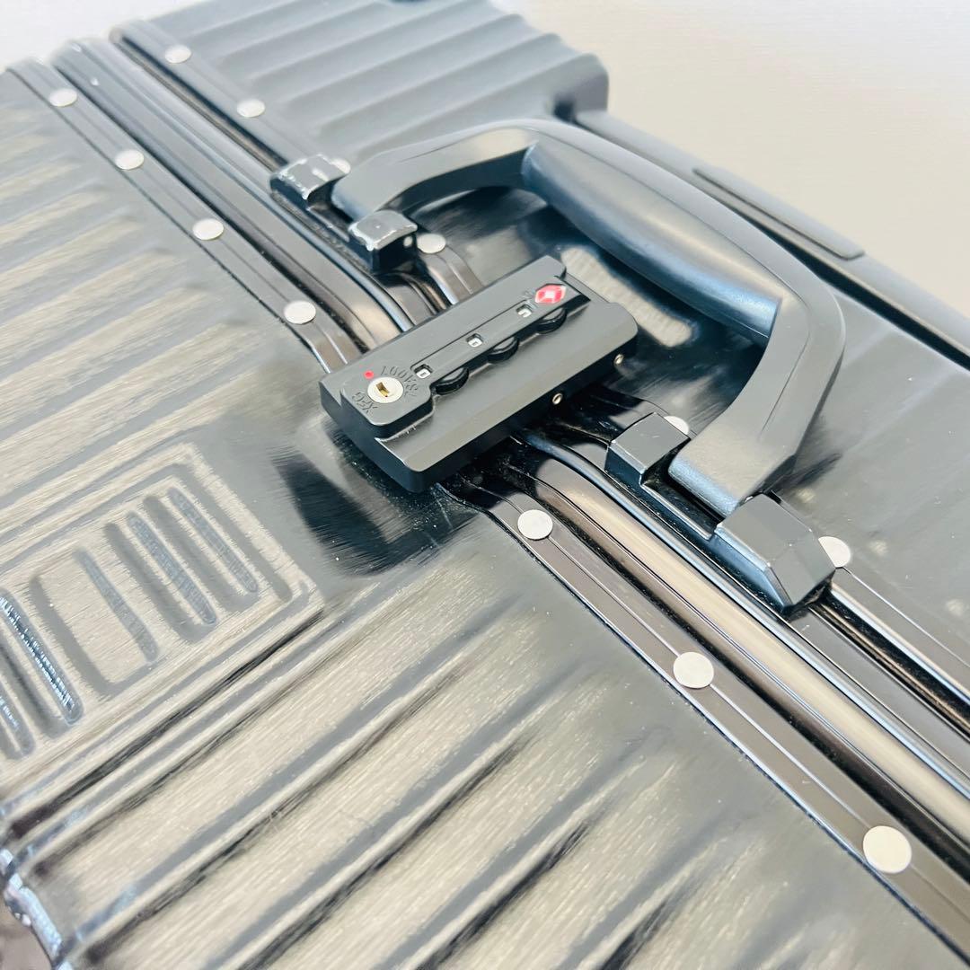 【TABITORA】 90L ブラック　スーツケース　キャリーバッグ　大型　旅行