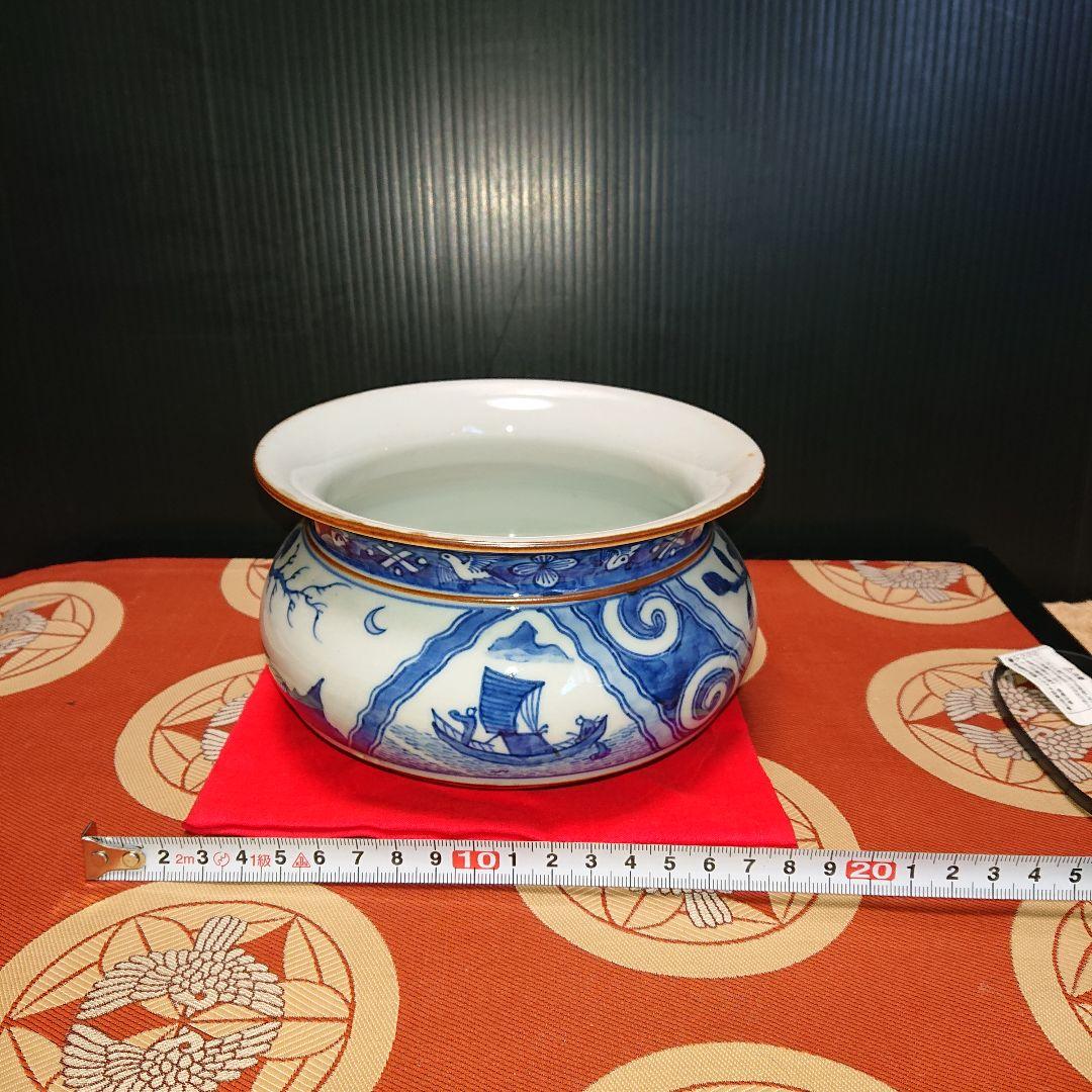 古伊万里染付器