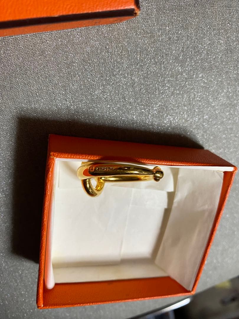 エルメス HERMES シェーヌダンクル ルガテ スカーフリング