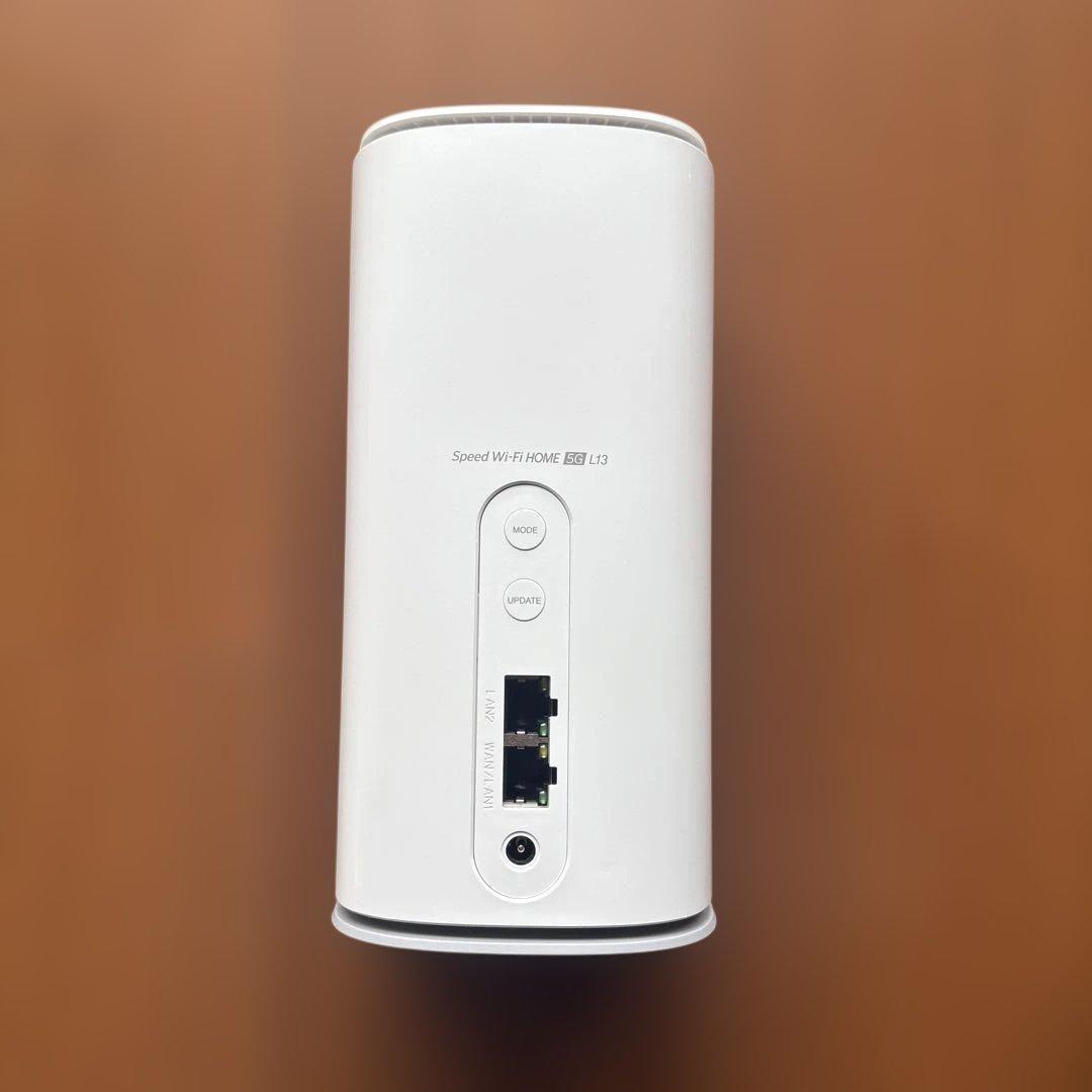 Speed Wi-Fi  5ＧL13 無線LANルーター ホワイト