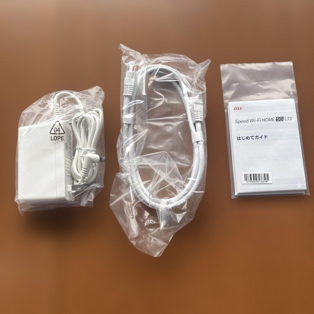 Speed Wi-Fi  5ＧL13 無線LANルーター ホワイト