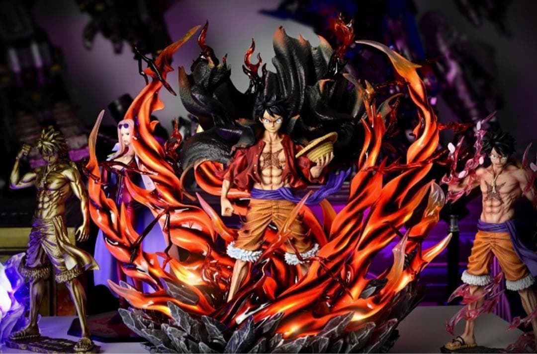 ワンピース 高配版 ルフィ フィギュア ガレージキット