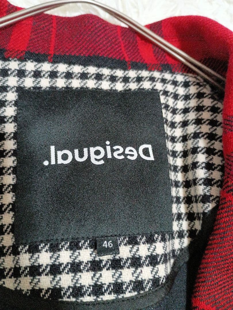 デシグアル/Desigual/ロングコート/ジャケット/46/2XL/希少/花柄