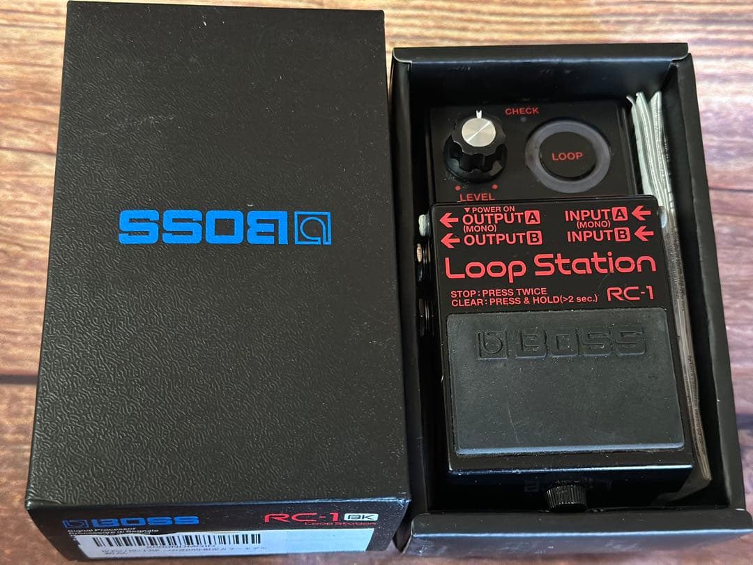 【最終値下げ】BOSS Loop Station RC-1 BK 限定モデル