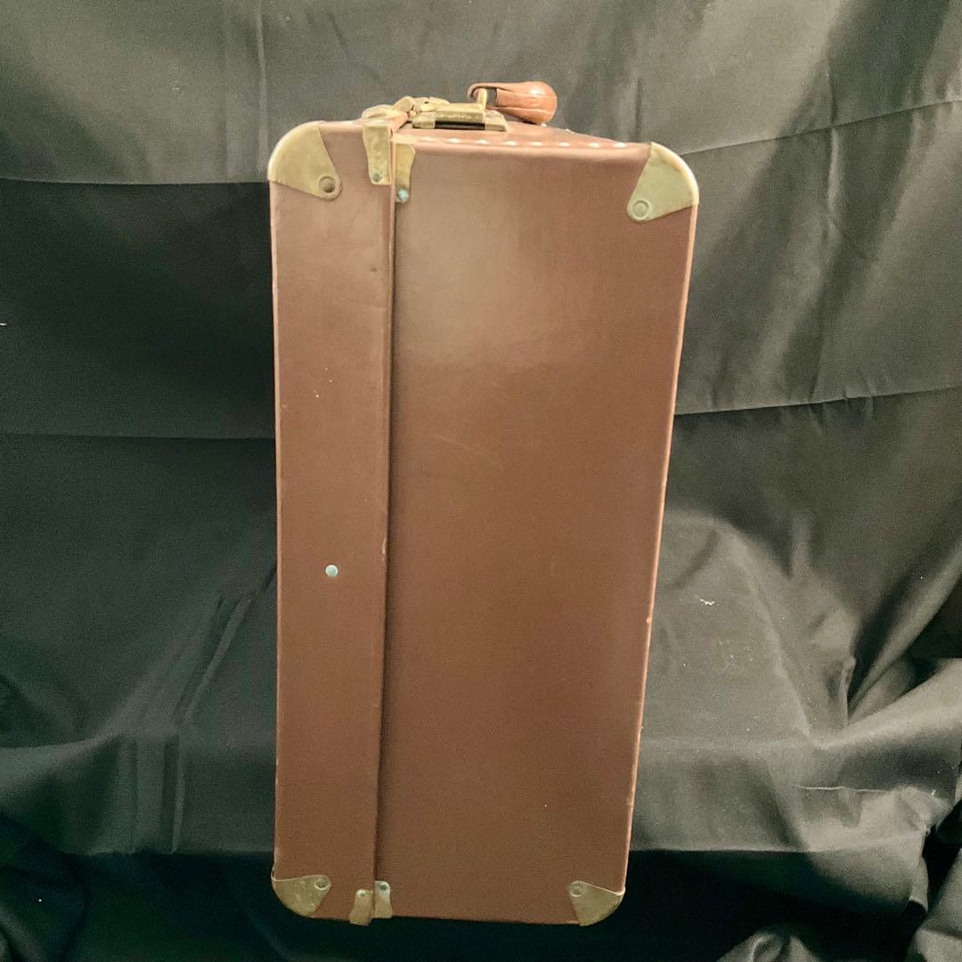 アンティーク 革製 トランク カバン 東京 古道具 ブラウン