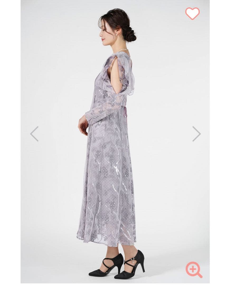 snidel スナイデル スパンコールワンピース