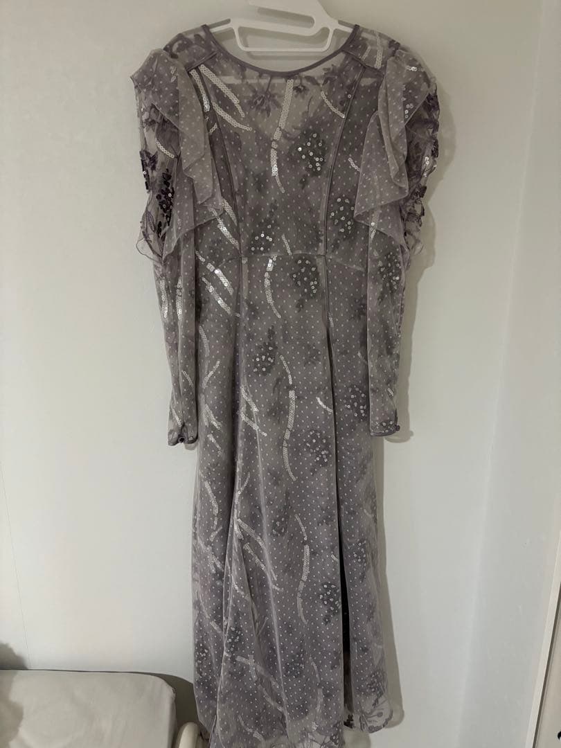 snidel スナイデル スパンコールワンピース