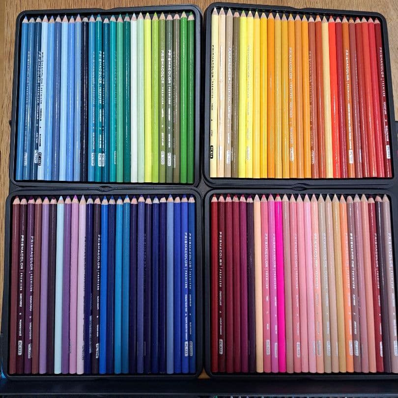 Prismacolor Premier 150色油性色鉛筆 プリズマカラー色鉛筆